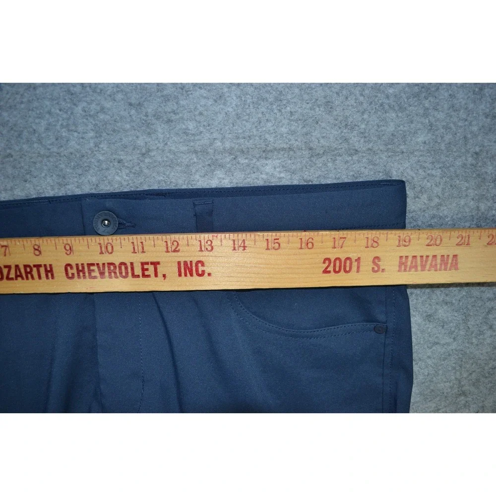 Tommy Bahama Island Zone Performance Pants Men 38x33 Tag-36x34 Navy Blue Stretch